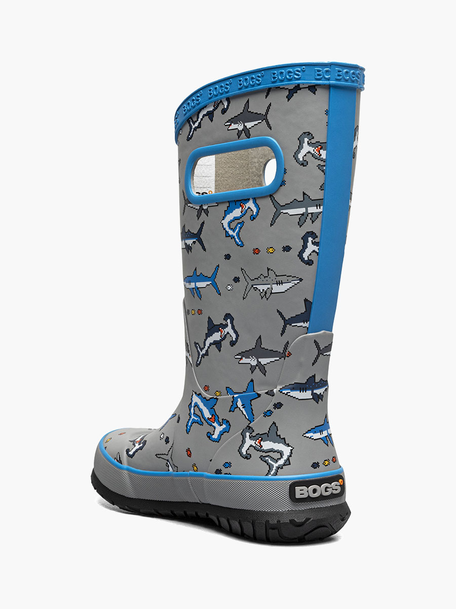 Rainboot Pixel Shark